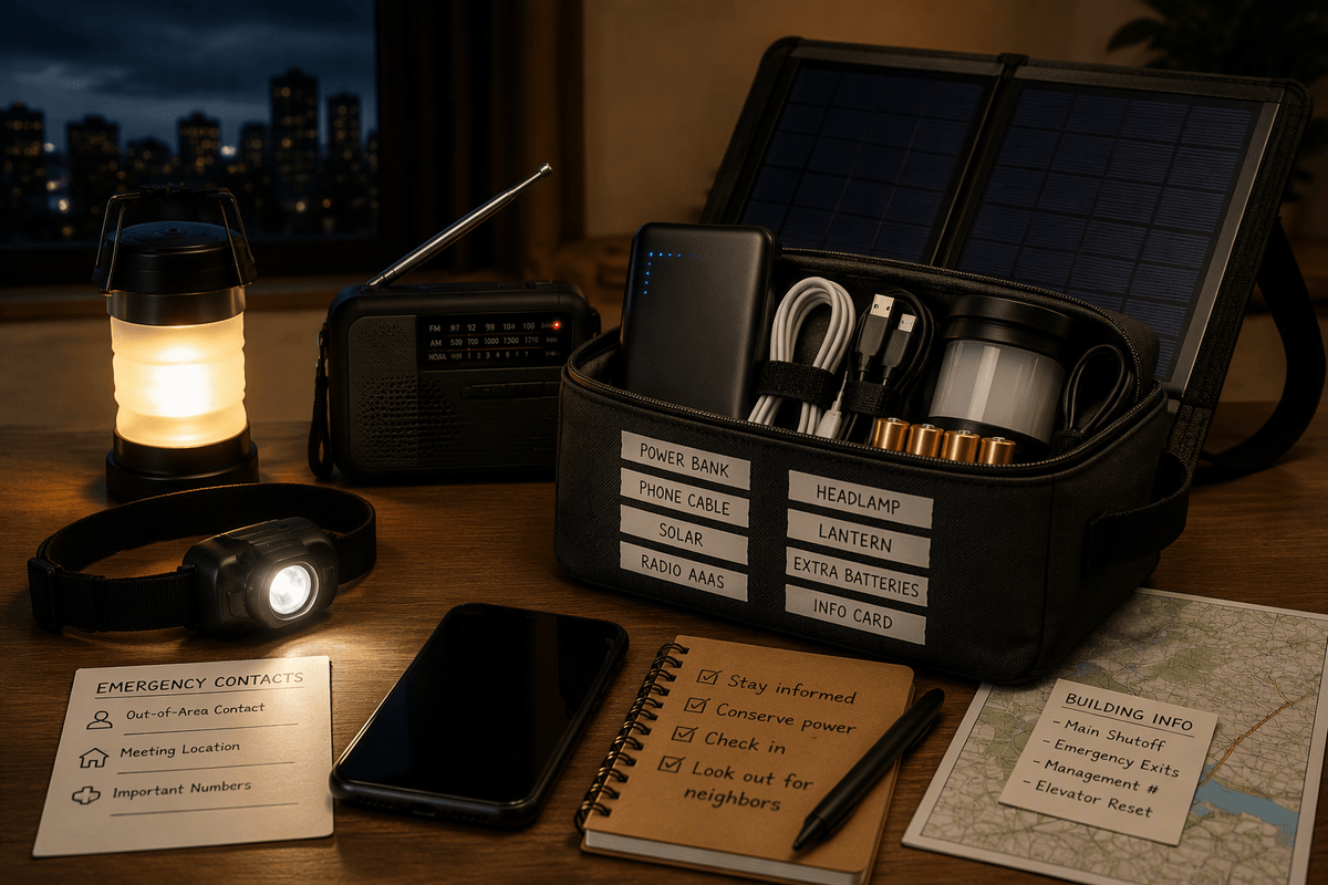How to Survive a Blackout: 6 Things You Need to Build an Emergency Tech Kit