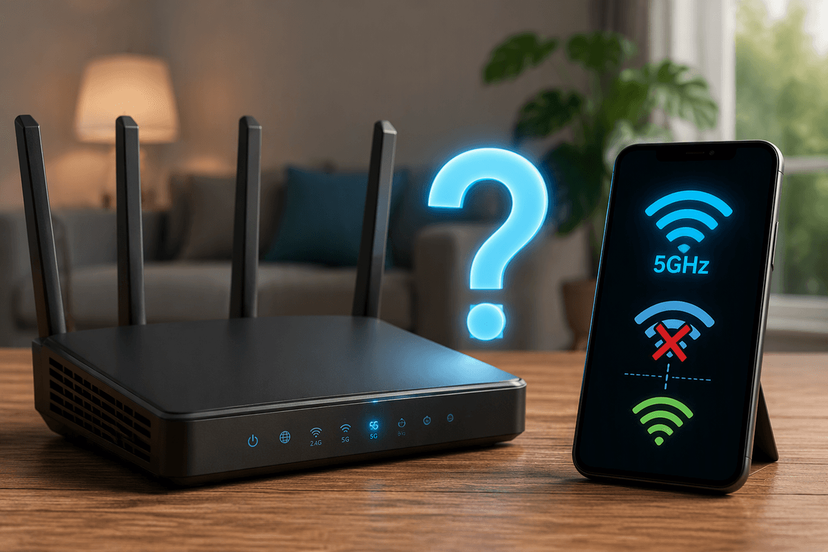 How to Fix It When a 5GHz Network Isn't Working