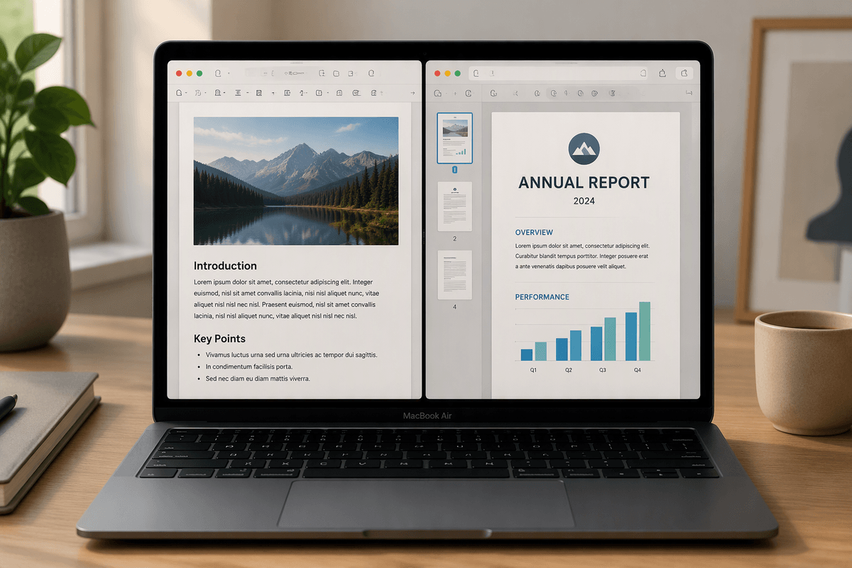 How to Do Split Screen on a MacBook Air