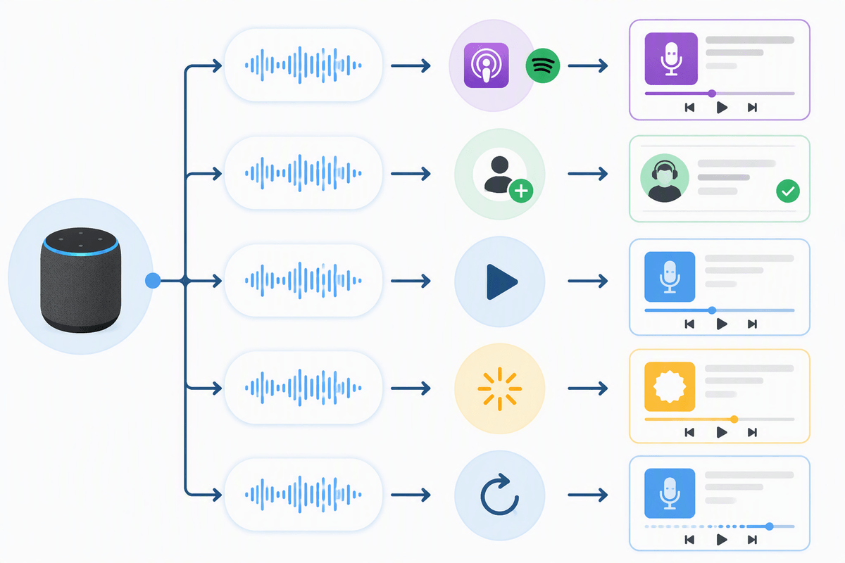 The essential voice commands for finding and starting shows