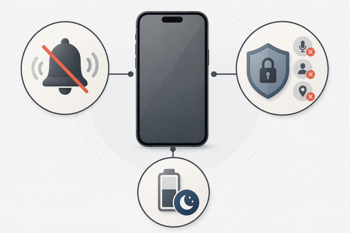Silence Bixby notifications, permissions, and background activity
