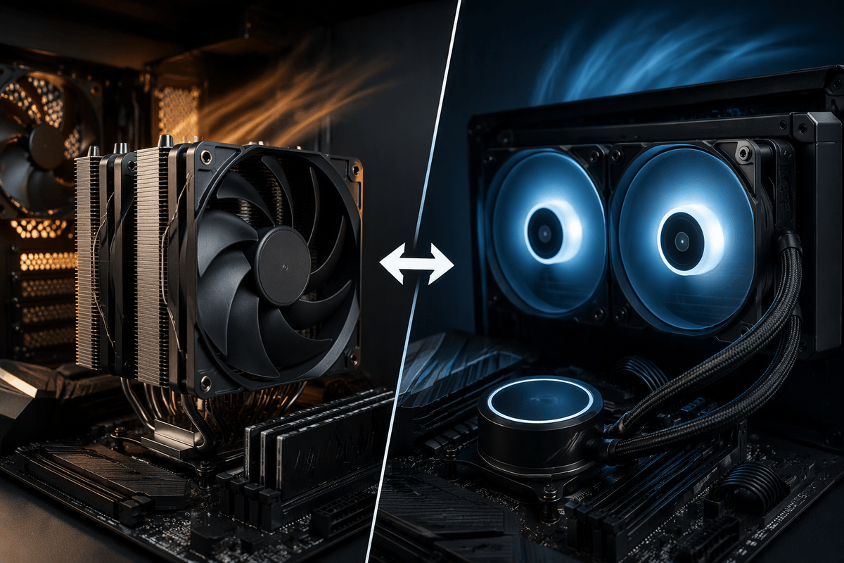 PC Cooling 101: How to Buy the Right Air or Water Cooler for Your Desktop CPU