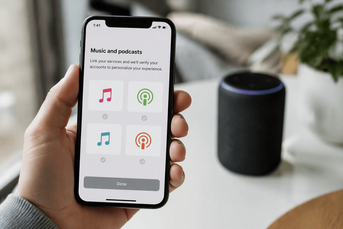 First, check your setup: Alexa app, accounts, and devices